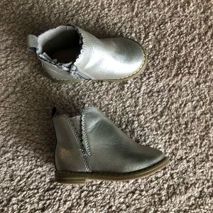Gap Kids Silver Chelsea  Boots